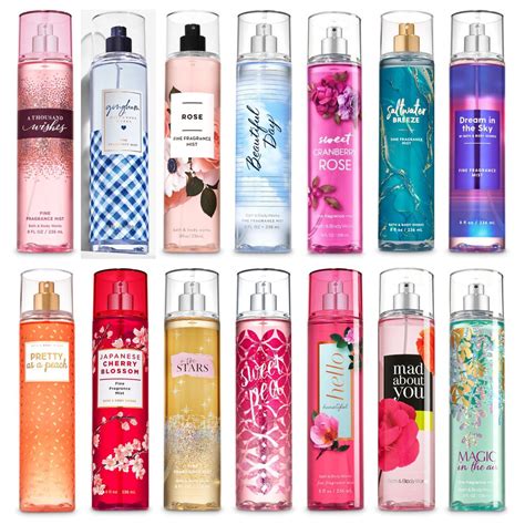 top bath and body fragrances|best seller bbw mist.